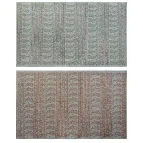 Tapis DKD Home Decor 160 x 230 x 0,4 cm Bleu Polyester Vert Arabe (2 Unités) de DKD Home Decor, Tapis - Réf : S3037971, Prix ...