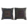 Coussin DKD Home Decor Bleu Orange Arabe 50 x 10 x 50 cm (2 Unités) de DKD Home Decor, Coussins - Réf : S3037972, Prix : 40,0...