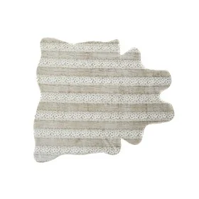 Tapete DKD Home Decor 160 x 150 x 2 cm Bege Poliéster Com pelo de DKD Home Decor, Tapetes infantis - Ref: S3037999, Preço: 34...