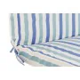 Cojín DKD Home Decor Blanco Azul cielo Azul marino Rayas 190 x 60 x 5 cm (190 x 60 x 5 cm) de DKD Home Decor, Cojines - Ref: ...