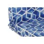 Cushion DKD Home Decor Blue White Rectangular Geometric 190 x 60 x 5 cm (190 x 60 x 5 cm) by DKD Home Decor, Cushions - Ref: ...