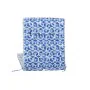 Cushion DKD Home Decor Blue White Rectangular Geometric 190 x 60 x 5 cm (190 x 60 x 5 cm) by DKD Home Decor, Cushions - Ref: ...