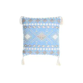 Almofada DKD Home Decor 40 x 15 x 40 cm Azul Branco de DKD Home Decor, Almofadas - Ref: S3038097, Preço: 17,38 €, Desconto: %