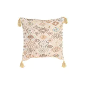 Cojín DKD Home Decor Beige Cuadrada 40 x 15 x 40 cm de DKD Home Decor, Cojines - Ref: S3038109, Precio: 16,60 €, Descuento: %