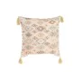 Coussin DKD Home Decor Beige Carré 40 x 15 x 40 cm de DKD Home Decor, Coussins - Réf : S3038109, Prix : 16,60 €, Remise : %