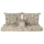 Canapé deux places DKD Home Decor Beige Marron Coton Jaune (145 x 76 x 13 cm) de DKD Home Decor, Fauteuils - Réf : S3038112, ...