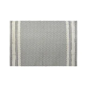 Alfombra DKD Home Decor Negro Zig-zag Blanco (120 x 180 x 0,7 cm) de DKD Home Decor, Alfombras infantiles - Ref: S3038132, Pr...