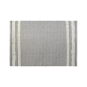 Tappeto DKD Home Decor Nero Zig zag Bianco (120 x 180 x 0,7 cm) di DKD Home Decor, Tappeti - Rif: S3038132, Prezzo: 34,32 €, ...