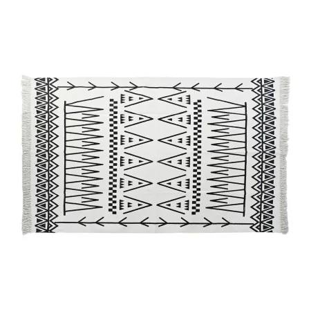 Carpet DKD Home Decor Black White Ikat (120 x 180 x 0,7 cm) by DKD Home Decor, Rugs - Ref: S3038134, Price: 32,62 €, Discount: %