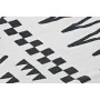 Alfombra DKD Home Decor Negro Blanco Ikat (120 x 180 x 0,7 cm) de DKD Home Decor, Alfombras infantiles - Ref: S3038134, Preci...