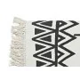 Tappeto DKD Home Decor 160 x 250 x 0,7 cm Nero Poliestere Cotone Bianco Ikat Boho di DKD Home Decor, Tappeti - Rif: S3038135,...