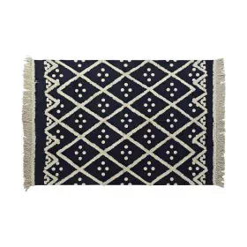 Tappeto DKD Home Decor Beige Blu Marino 120 x 180 x 0,7 cm di DKD Home Decor, Tappeti - Rif: S3038136, Prezzo: 34,32 €, Scont...