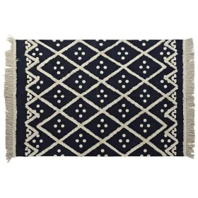 Carpet DKD Home Decor Beige Navy Blue (160 x 230 x 1 cm) by DKD Home Decor, Rugs - Ref: S3038137, Price: 58,27 €, Discount: %