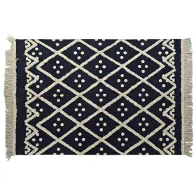 Tapis DKD Home Decor Beige Blue marine (160 x 230 x 1 cm) de DKD Home Decor, Tapis - Réf : S3038137, Prix : 58,27 €, Remise : %