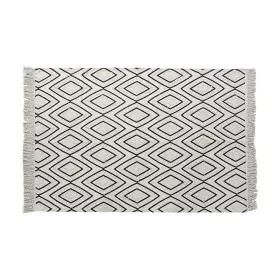 Alfombra DKD Home Decor Negro Blanco (120 x 190 x 0,7 cm) de DKD Home Decor, Alfombras infantiles - Ref: S3038139, Precio: 41...