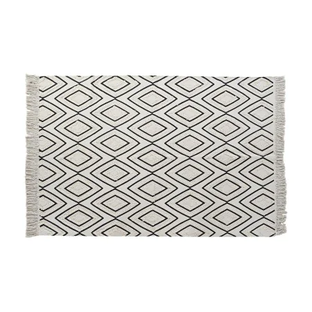 Tappeto DKD Home Decor Nero Bianco (120 x 190 x 0,7 cm) di DKD Home Decor, Tappeti - Rif: S3038139, Prezzo: 41,33 €, Sconto: %