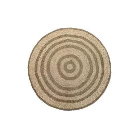 Alfombra DKD Home Decor Beige Marrón (150 x 1 x 150 cm) de DKD Home Decor, Alfombras infantiles - Ref: S3038171, Precio: 106,...