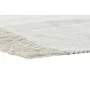 Alfombra DKD Home Decor 120 x 180 x 0,75 cm Gris Poliéster Blanco Flecos Boho (2 Unidades) de DKD Home Decor, Alfombras infan...