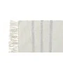 Tappeto DKD Home Decor 120 x 180 x 0,75 cm Grigio Poliestere Bianco Frange Boho (2 Unità) di DKD Home Decor, Tappeti - Rif: S...