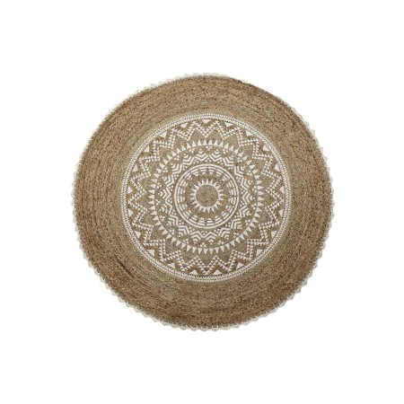 Alfombra DKD Home Decor Marrón Mandala (200 x 200 x 0,75 cm) de DKD Home Decor, Alfombras infantiles - Ref: S3038200, Precio:...