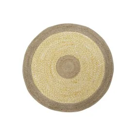 Carpet DKD Home Decor Brown White Yellow (200 x 200 x 1 cm) by DKD Home Decor, Rugs - Ref: S3038283, Price: 74,63 €, Discount: %