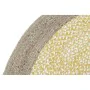 Tapis DKD Home Decor Marron Blanc Jaune (200 x 200 x 1 cm) de DKD Home Decor, Tapis - Réf : S3038283, Prix : 66,27 €, Remise : %