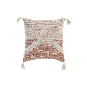 Almofada DKD Home Decor Bege Laranja 45 x 10 x 45 cm Franjas de DKD Home Decor, Almofadas - Ref: S3038284, Preço: 22,80 €, De...