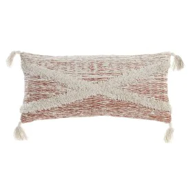 Cushion DKD Home Decor 60 x 10 x 30 cm Beige Orange Fringe by DKD Home Decor, Cushions - Ref: S3038285, Price: 20,56 €, Disco...