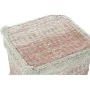 Almofada DKD Home Decor De solo Laranja 40 x 40 x 40 cm Franjas Urbana de DKD Home Decor, Almofadas - Ref: S3038286, Preço: 7...