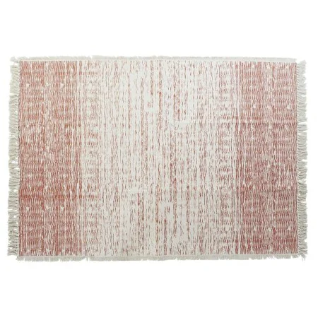 Carpet DKD Home Decor Beige Orange Fringe 160 x 230 x 1 cm by DKD Home Decor, Rugs - Ref: S3038288, Price: 50,55 €, Discount: %