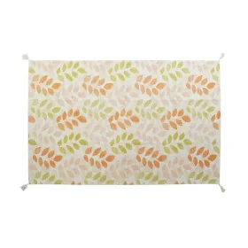 Tapis DKD Home Decor Beige Multicouleur Feuille d'une plante (120 x 180 x 1 cm) de DKD Home Decor, Tapis - Réf : S3038292, Pr...