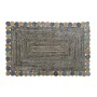 Tapis DKD Home Decor Bleu Coton Multicouleur Indien Jute 160 x 230 x 1 cm de DKD Home Decor, Tapis - Réf : S3038320, Prix : 1...