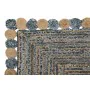 Tapis DKD Home Decor Bleu Coton Multicouleur Indien Jute 160 x 230 x 1 cm de DKD Home Decor, Tapis - Réf : S3038320, Prix : 1...