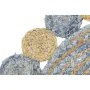 Tappeto DKD Home Decor 120 x 120 x 1 cm Azzurro Cotone Multicolore Indiano Iuta di DKD Home Decor, Tappeti - Rif: S3038323, P...