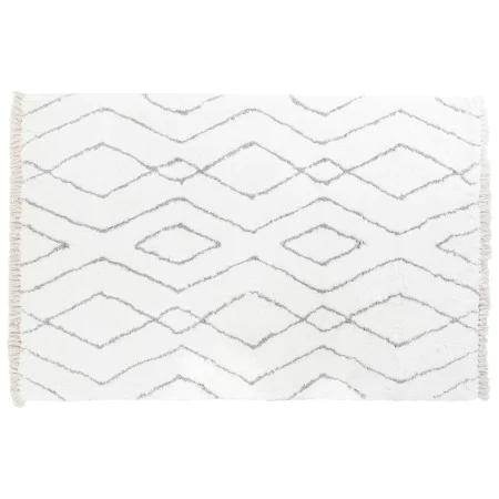 Tappeto DKD Home Decor Bianco Grigio 200 x 290 x 1,5 cm di DKD Home Decor, Tappeti - Rif: S3038342, Prezzo: 231,29 €, Sconto: %