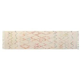 Alfombra DKD Home Decor 60 x 240 x 0,7 cm Poliéster Multicolor Rombos de DKD Home Decor, Alfombras de pasillo - Ref: S3038350...