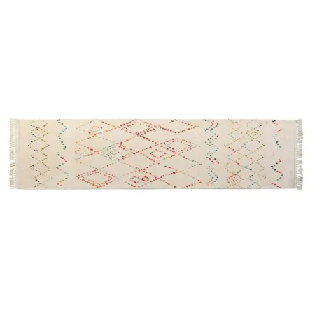 Tappeto DKD Home Decor 60 x 240 x 0,7 cm Poliestere Multicolore Rombos di DKD Home Decor, Tappeti Runner - Rif: S3038350, Pre...