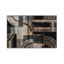 Tapete DKD Home Decor Preto Dourado Moderno Geométrico (120 x 180 x 0,4 cm) de DKD Home Decor, Tapetes infantis - Ref: S30383...