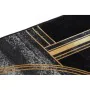 Alfombra DKD Home Decor Negro Dorado Moderno Geométrico (120 x 180 x 0,4 cm) de DKD Home Decor, Alfombras infantiles - Ref: S...