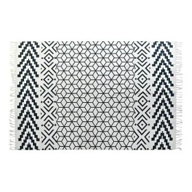 Teppich DKD Home Decor Grau Weiß (160 x 230 x 1 cm) von DKD Home Decor, Teppiche - Ref: S3038389, Preis: 51,84 €, Rabatt: %