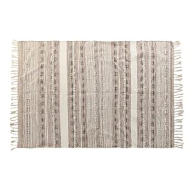 Carpet DKD Home Decor Fringe Boho Polyester Cotton (120 x 180 cm) by DKD Home Decor, Rugs - Ref: S3038464, Price: 57,31 €, Di...