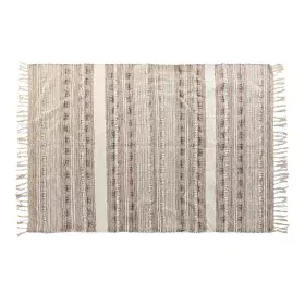 Carpet DKD Home Decor Fringe Boho Polyester Cotton (120 x 180 cm) by DKD Home Decor, Rugs - Ref: S3038464, Price: 57,31 €, Di...