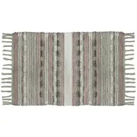 Tapete DKD Home Decor Franjas Boho Poliéster Algodão (200 x 290 cm) de DKD Home Decor, Tapetes infantis - Ref: S3038466, Preç...