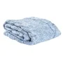 Blanket DKD Home Decor 150 x 125 x 1 cm Blue (2 Units) by DKD Home Decor, Blankets and bedcovers - Ref: S3038496, Price: 51,7...