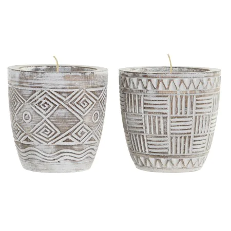 Vela DKD Home Decor Madera Cera (2 Unidades) de DKD Home Decor, Velas - Ref: S3038542, Precio: 27,76 €, Descuento: %