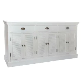 Credenza DKD Home Decor Bianco Arancio Legno Plastica 160 x 41 x 83 cm di DKD Home Decor, Credenze e buffet - Rif: S3038666, ...