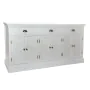 Aparador DKD Home Decor Branco Laranja Madeira Plástico 160 x 41 x 83 cm de DKD Home Decor, Armários e aparadores - Ref: S303...