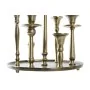 Candelabro DKD Home Decor 29 x 29 x 30 cm Alumínio Moderno (2 Unidades) de DKD Home Decor, Candelabros e suportes para velas ...