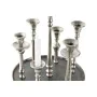 Candelabro DKD Home Decor 29 x 29 x 30 cm Alumínio Moderno (2 Unidades) de DKD Home Decor, Candelabros e suportes para velas ...