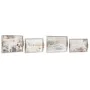 Jogo de Bandejas DKD Home Decor Bege 40 x 30 x 6 cm Madeira MDF (2 Unidades) de DKD Home Decor, Pratos e fontes - Ref: S30387...